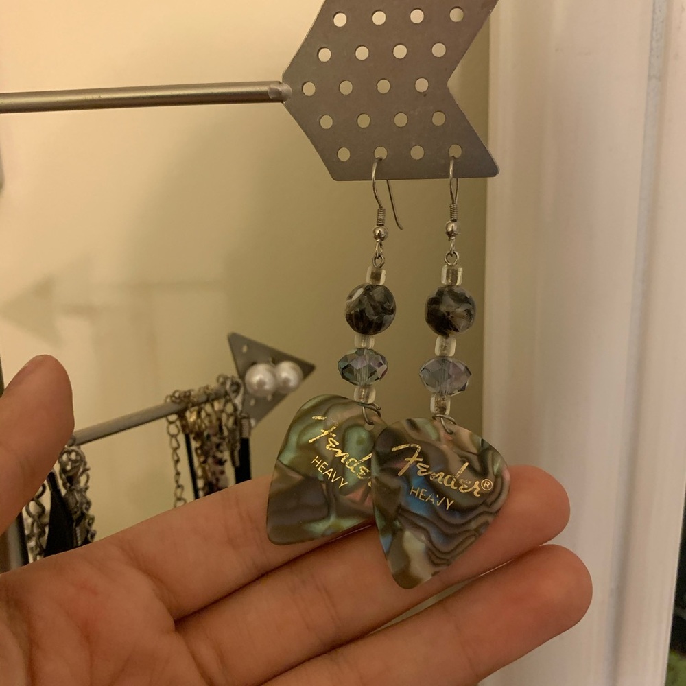 Guitar Pick Earrings